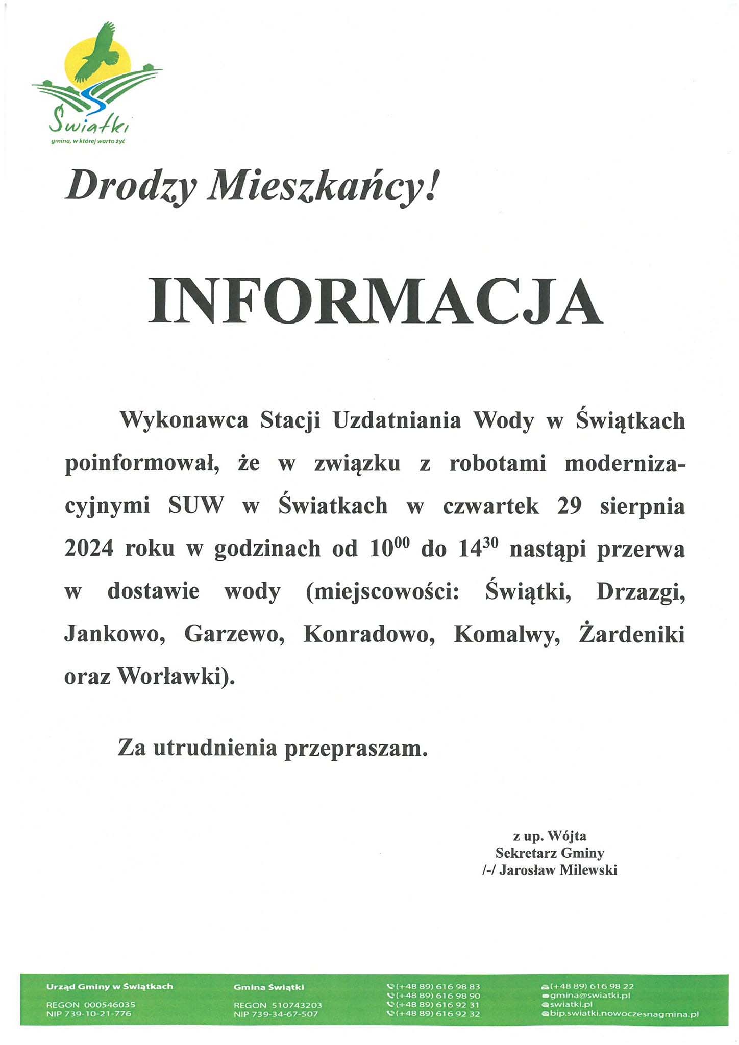 INFORMACJA