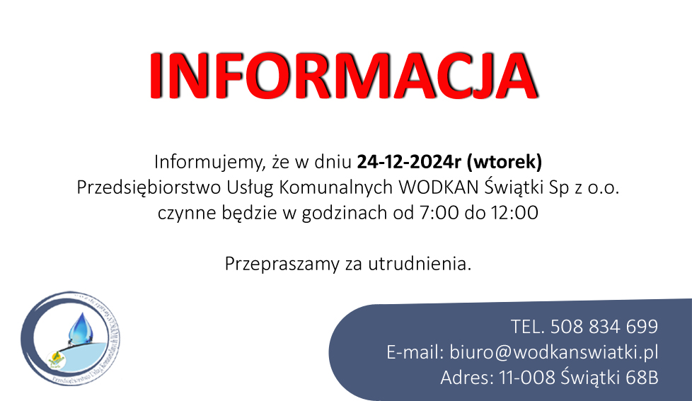 INFORMACJA